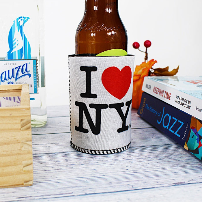 Soft-Fabric I Love NY Can Cooler Koozies (3 colors)