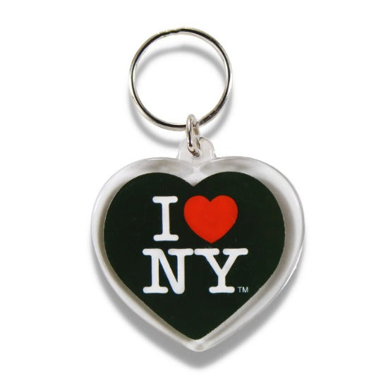 Heart "I Love NY" Plastic Keychain | NYC Souvenir