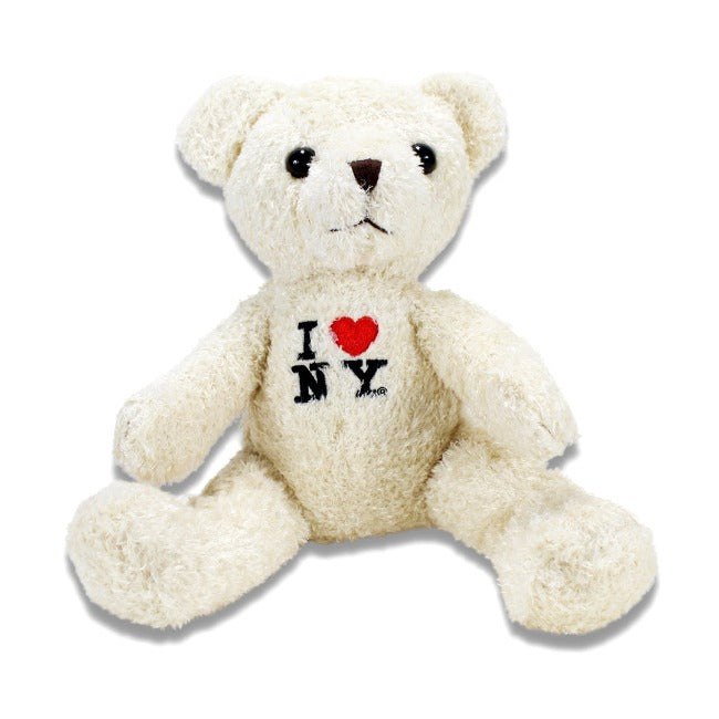 Vintage I Love NY Teddy Bear Stuffed Toy | New York Teddy Bear (2 Colors)
