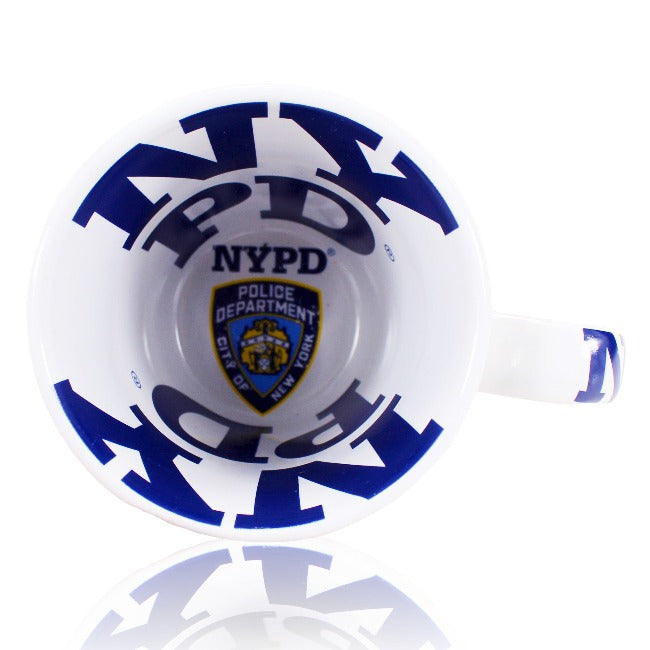 12oz. Full Print Ceramic White NYPD Mug | NYPD Shop