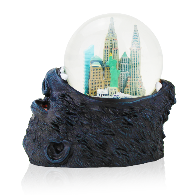 45MM or 65MM King Kong New York Snow Globe | NYC Snow Globe | New York Gift