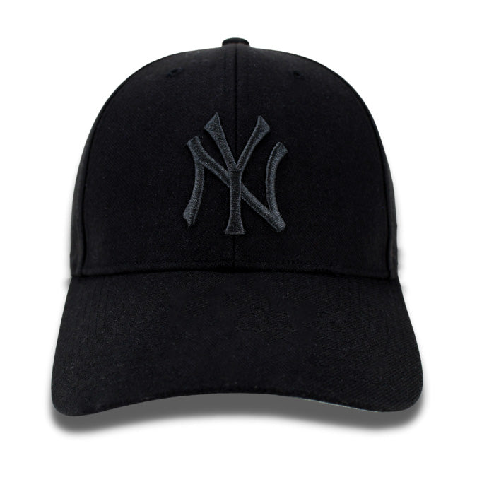 47 Brand Official Jet Black New York Yankees Hat Velcro Back